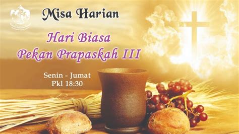 Misa Hari Biasa Pekan Prapaskah Iii Maret Gereja