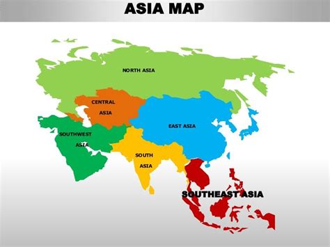 Asia Map North Asia Central Asia East Asi Asia Map East Asia Map