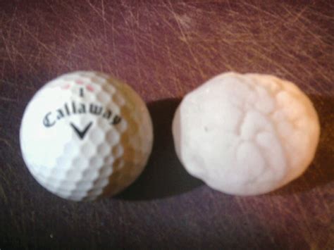 Golf Ball Sized Hail In Ranger