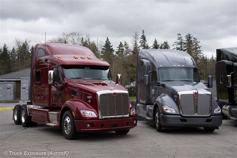 Paccar Technical Center Peterbilt 587 And Kenworth T680 76 Flickr
