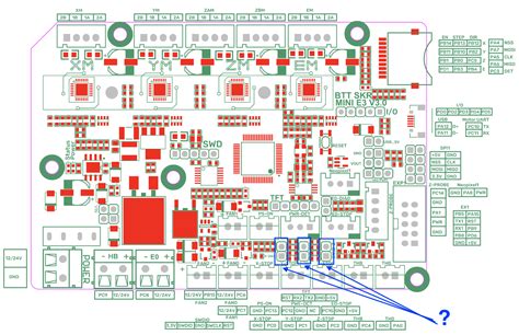 btt skr mini e3 v3 klipper sensor less homing pin ids r bigtreetech