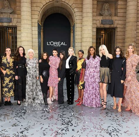 The L’oréal Paris “dream Team” Ambassadors Artists Actresses Activists L Oréal Paris