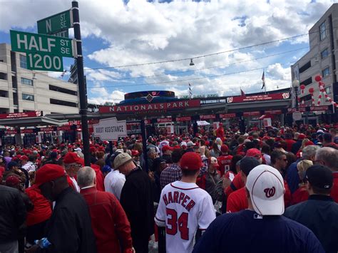 Photos Nationals Park Opening Day 2016 Wtop News