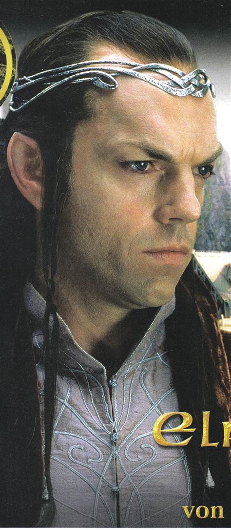 Elrond Lord Of The Rings Hugo Weaving The Hobbit