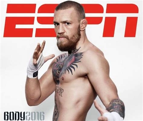 ufc star conor mcgregor strips down for espn s body issue