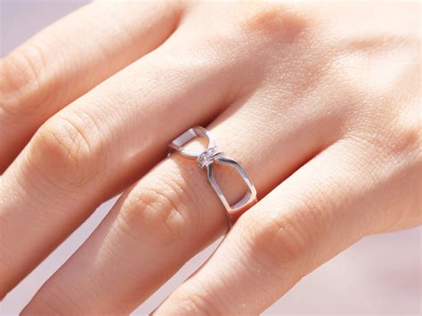 Hourglass Shaped Sterling Silver Ring Sterling Silver Cz Etsy