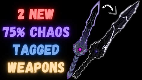 Aqw New Chaos Weapons Youtube