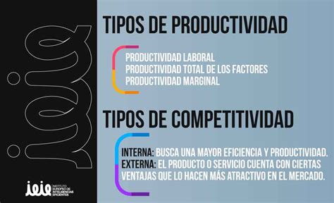 Productividad y competitividad 2 claves para el éxito IEIE