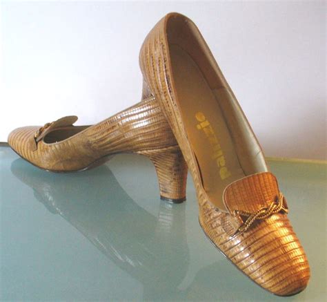 Vintage Palizzio Lizard Pumps Etsy Pumps Vintage Shoes Vintage