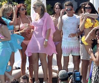 TOWIE Cast Film Final Scenes At An Essex Pool Party TOWIE Style