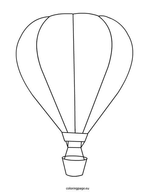 Balloons coloring pages 47 with balloons coloring pages. Hot-air balloon coloring page - Coloring Page