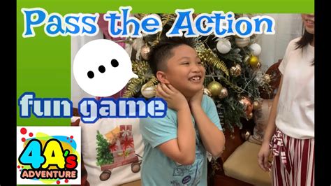 pass the action game pass it on charade funny game 2020 aethanpogi youtube