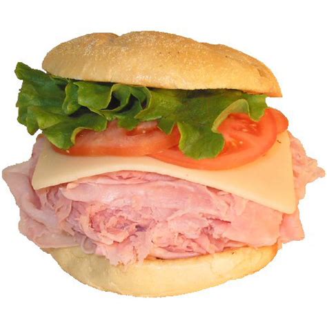 Ham And Swiss Cheese Sandwich Lehmans Deli