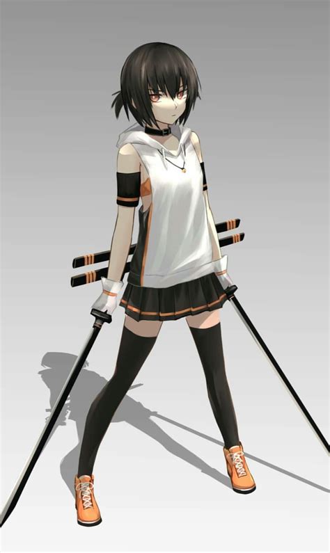 Anime Fight Girl Fille Anime Cool Cool Anime Girl Anime Art Girl