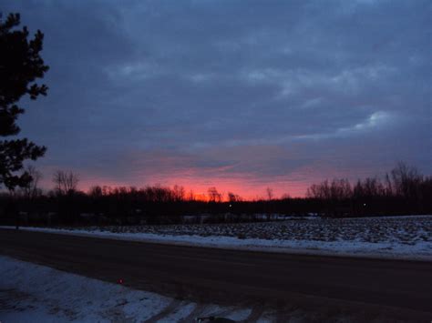 Early Winter Morning Sunrise By Lny On Deviantart