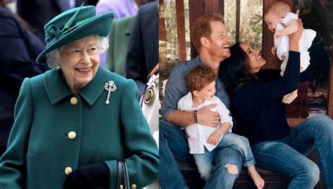 Lilibet Among These Four Great Grandchildren Queen Elizabeth Welcomed