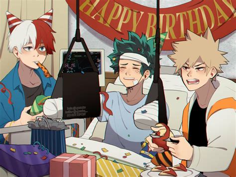 Boku No Hero Academia Celebra El Cumpleaños De Izuku Midoriya — Kudasai