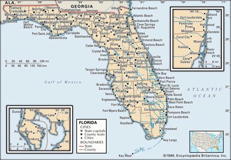 South Florida County Map Printable Maps