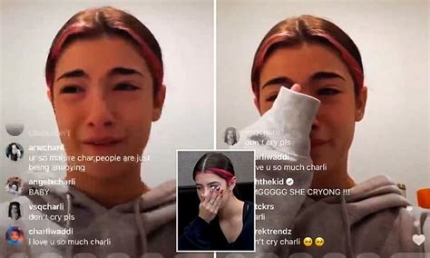 Charli Damelio Sobs As She Addresses Death Threats Over Rude Food Video