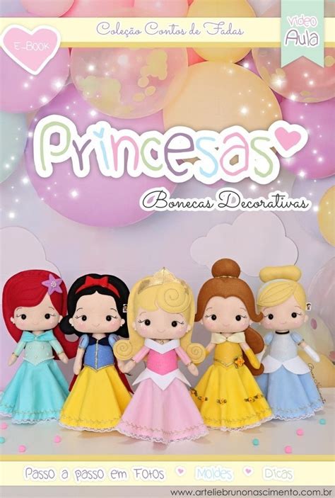 Apostila Festa Princesas Disney Feltro No Elo7 ArtÊ Lie Bruno