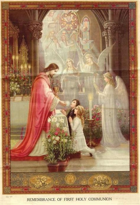 Happy First Holy Eucharist To All The Families Celebrating Their