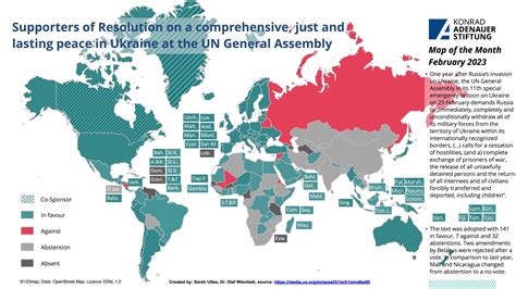 resolution on a comprehensive just and lasting peace in ukraine at the un general assembly