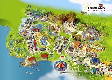 Legoland Florida Park Map Flickr Photo Sharing