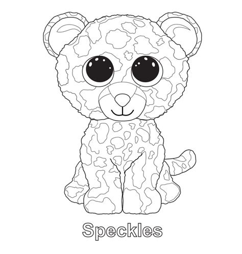 Printable Beanie Boo Coloring Pages At Getdrawings Free Download