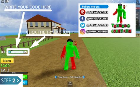 Follow for codes and important announcements! Blox Fruits Codes - Roblox (September 2020) - Tornado Codes