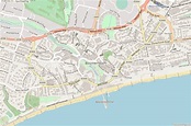 Bournemouth Map Great Britain Latitude & Longitude: Free England Maps