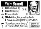 Willy Brandt - Steckbrief Brühmte Personen | gratis Lernplakat Wissens ...