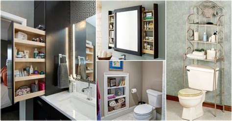 15 Super Smart Storage Solutions For Small Bathrooms