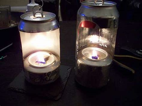 How To Recycle Soda Cans Into An Oil Lantern Hometone