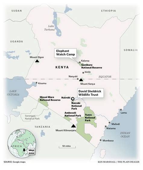 Wildlife Reserves And National Parks Of Kenya