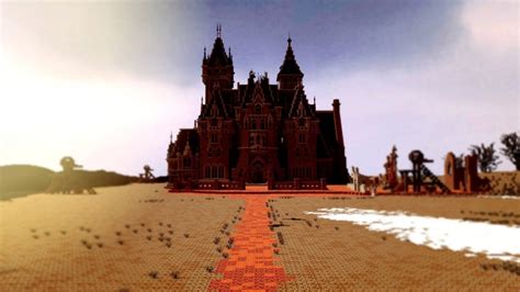 Allerdale hall est un très grand manoir, aux innombrables pièces, dont le nombre échappe même à thomas. Crimson Peak - Allerdale Hall (Gothic horror) Minecraft ...