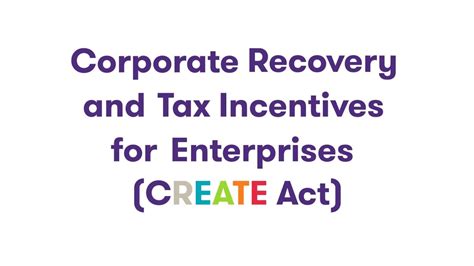 Gearing Up A Free Webinar On Corporate Recovery And Tax Incentives For