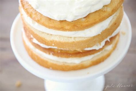 Naked Cherries And Cream Cake