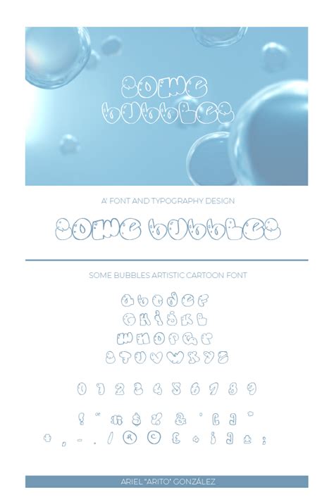 Some Bubbles Font