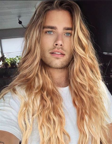 Man Long Blond Hair Google Search In 2023 Long Hair Styles Men