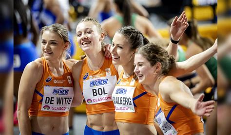 Femke Bol Pakt Ook WK Goud Op 4x400 Meter Estafette Met Vrouwenteam