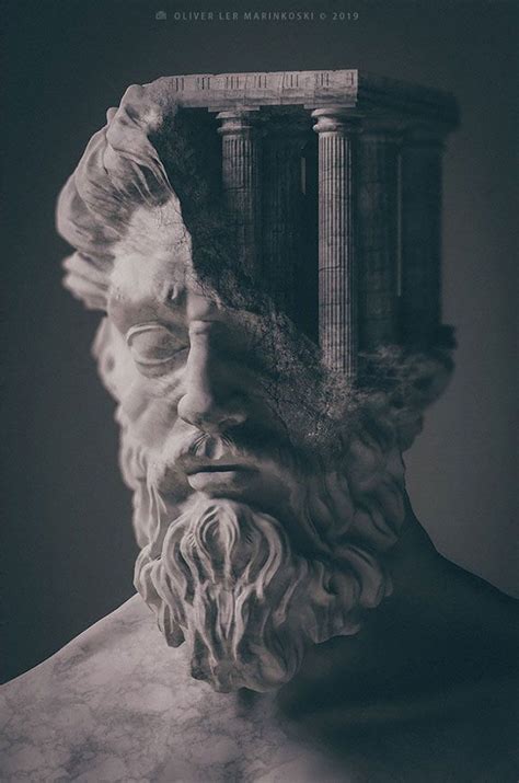 Artist Creates 3d Sculptures Of Ancient Deities And Mythological