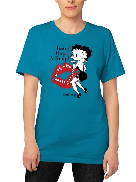 Betty Boop Blowing Kisses Graphic Tee