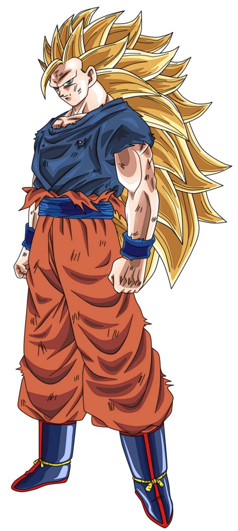 Goku Ssj3 By Andrewdragonball On Deviantart