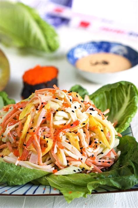 Spicy Kani Salad Recipe The Suburban Soapbox