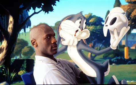 Download Space Jam Jordan And Bugs Wallpaper