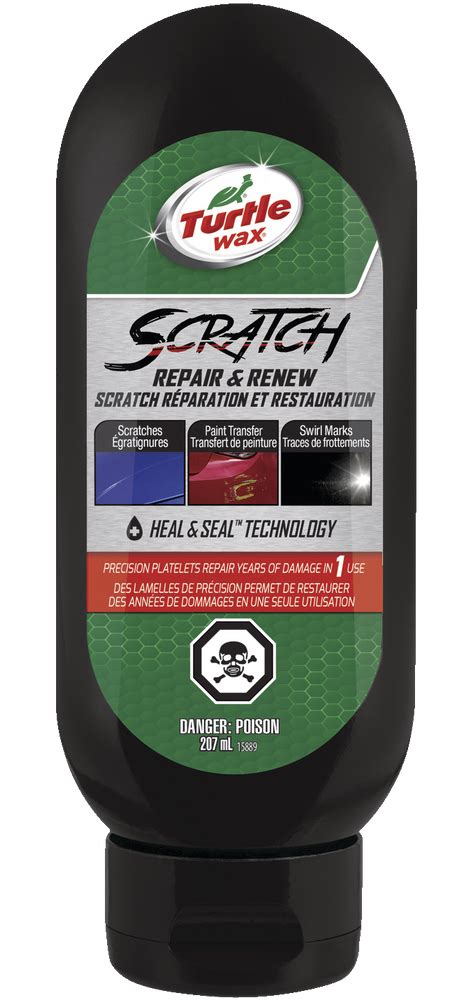 Turtle Wax Scratch Repair And Renew With Heal And Seal Technology 207 Ml