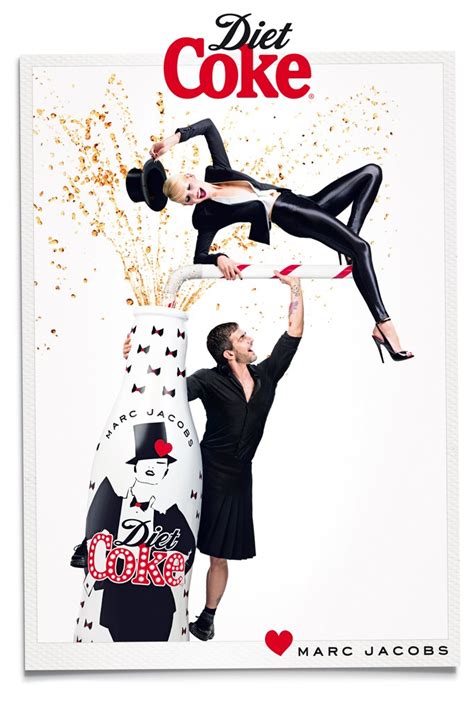 Marc Jacobs Joins Ginta Lapina For Diet Coke Campaign Fashion Gone Rogue