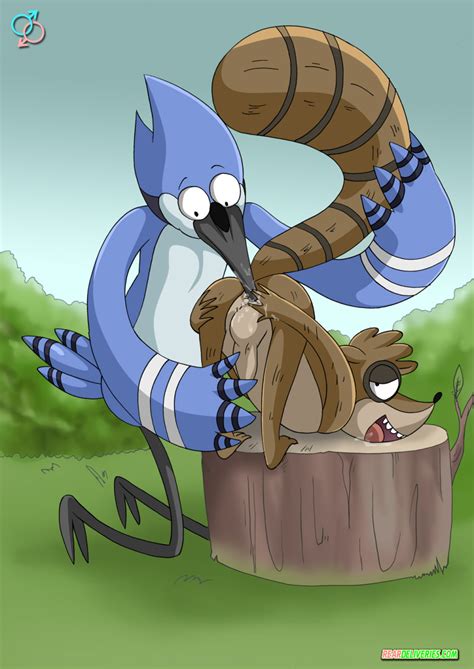Rule 34 Anthro Cartoon Network Duo Fur Male Male Only Mammal Mordecai