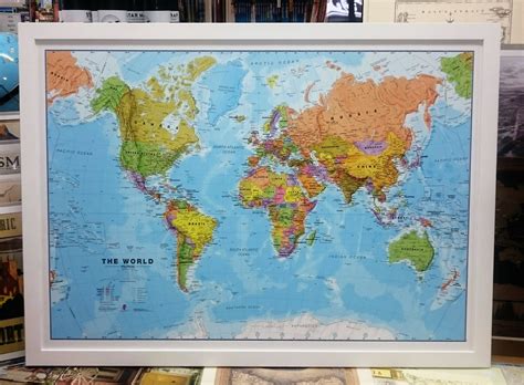 Map Of The World Picture Frame Draw A Topographic Map