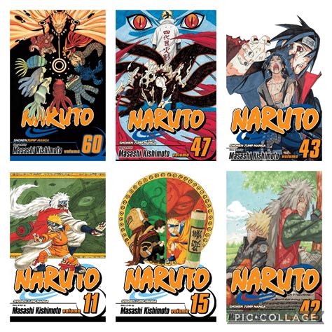Right Quick What Is Your Favorite Naruto Manga Covers Heres Some Of